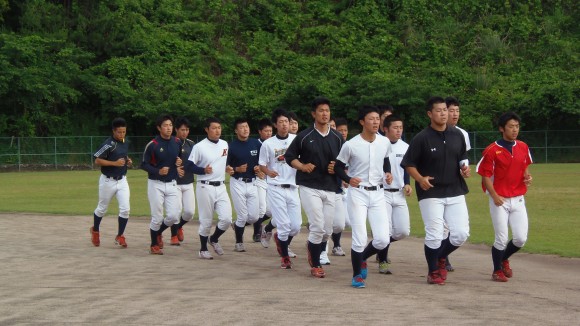 福山大学野球部ランニング