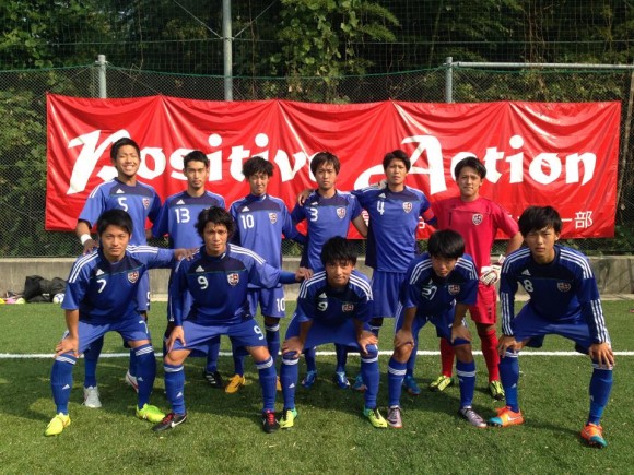 福山大学サッカー部１２月の選手権に臨む