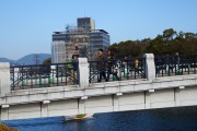 ひろしま男子駅伝の日の原爆ドーム