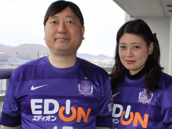 小谷野薫さんと夫人