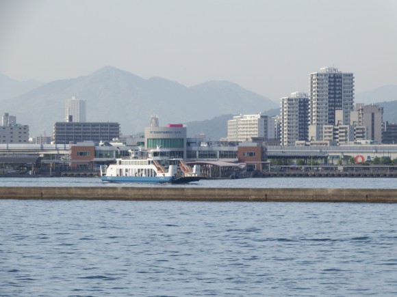 宇品ターミナル　広島風景