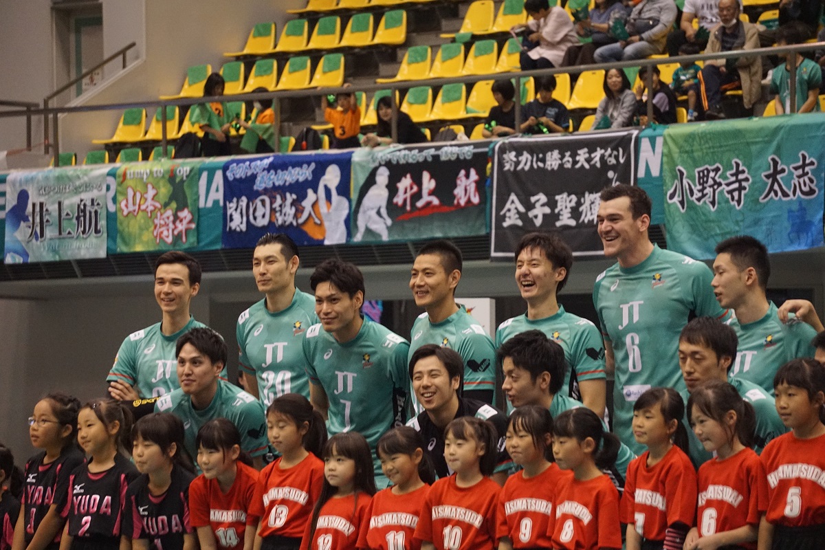JTサンダーズ広島、福山会場大盛り上がり！ロジャース海選手は、V 