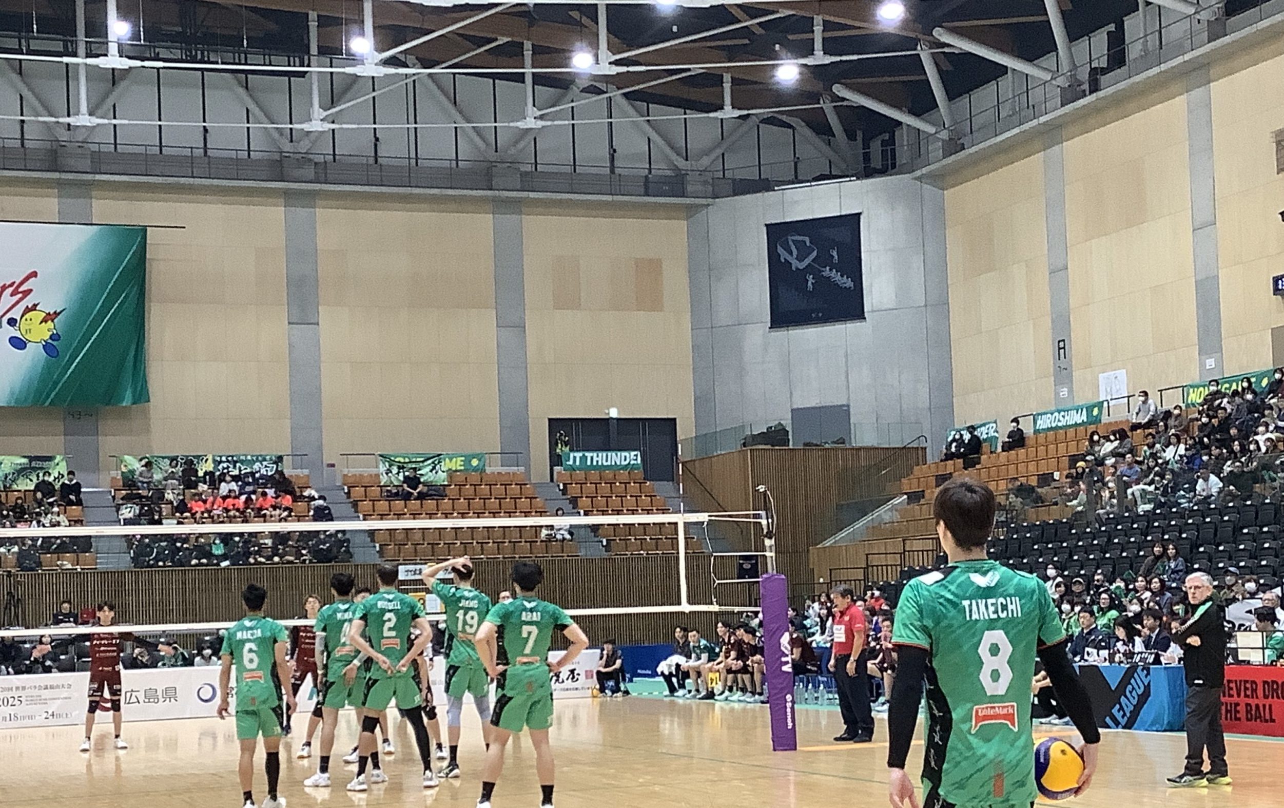 JTサンダーズ広島、今季福山ラストゲームも快勝！昨季の16勝超える17