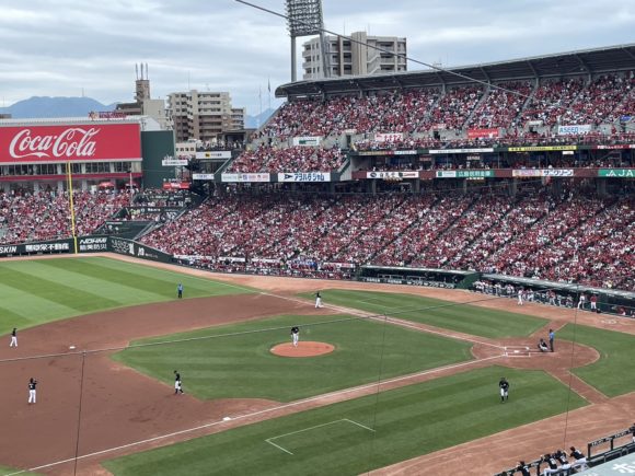 マツダスタジアム 佐々木朗希