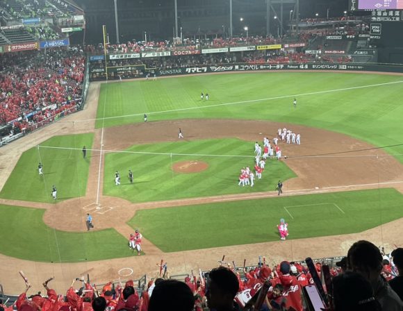 マツダスタジアム　サヨナラ