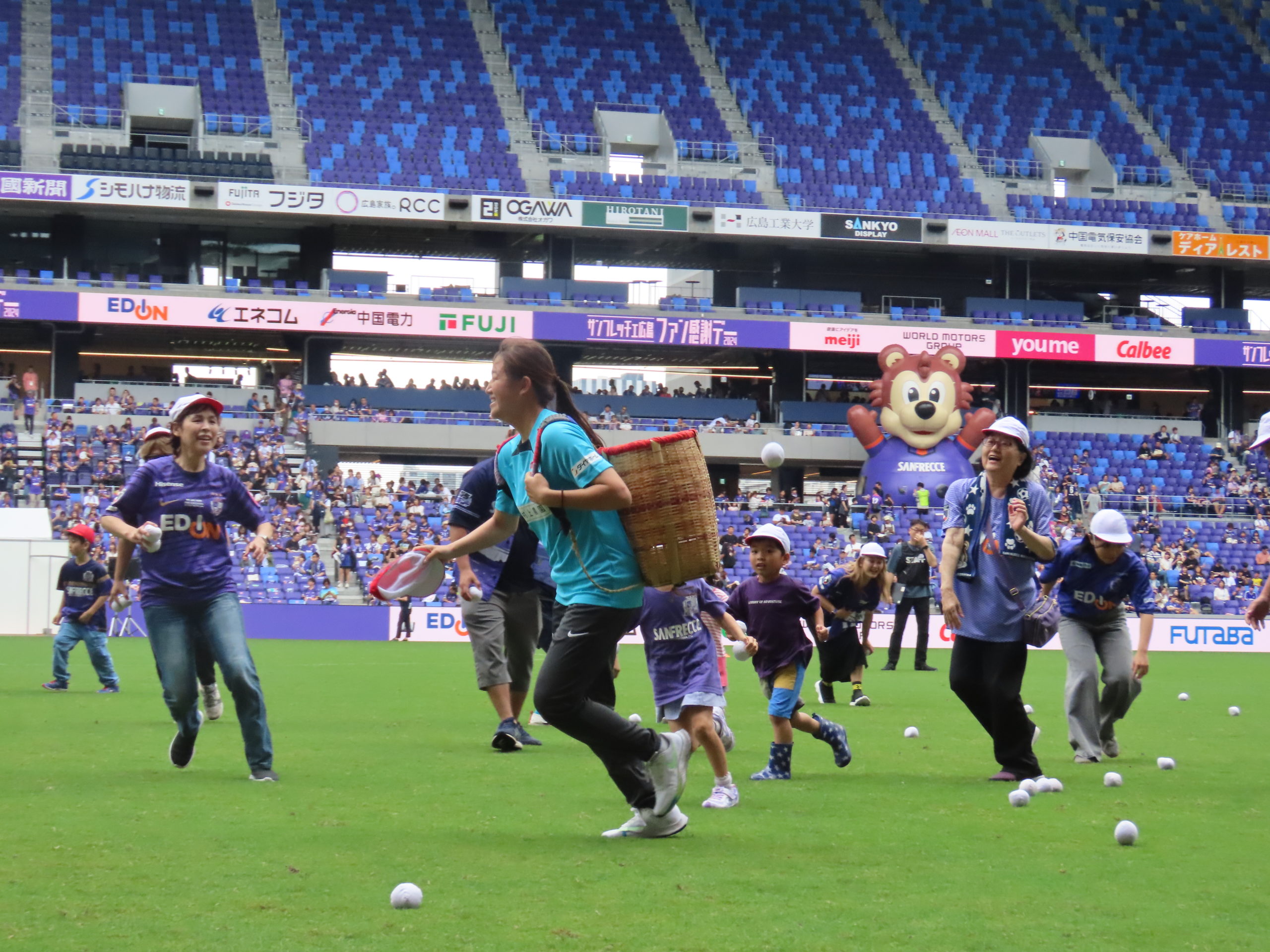 エディオンピースウイング広島で初開催、サンフレッチェ広島 ファン