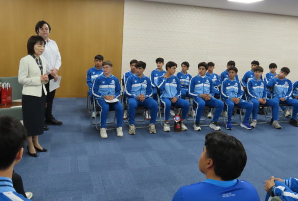 メキシコ　横田知事